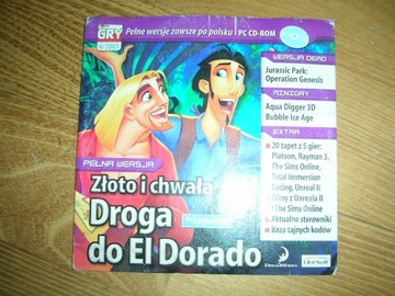 Złoto i Chwała,Droga do Eldorado. CD-ROM