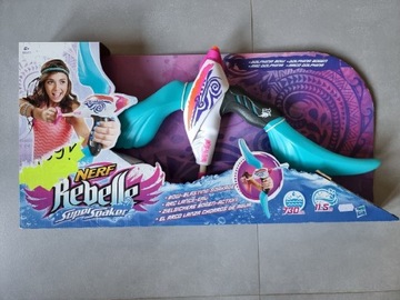 Nerf Rebelle, Super Soaker, łuk, pistolet na wodę