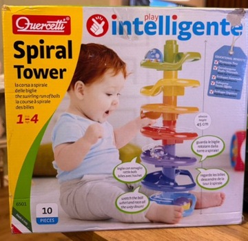 Quercetti tor kulkowy Super Spiral Tower 6501