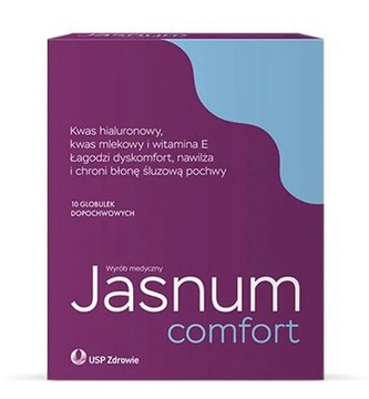 Jasnum Comfort 10 Globulek Dopochwowych NAJTANIEJ!