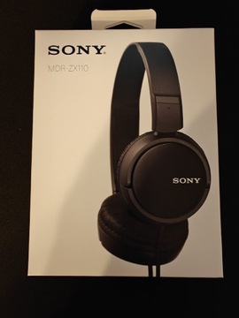 NOWE słuchawki Sony MDR-ZX110