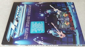 ZZ TOP LIVE FROM TEXAS DVD 