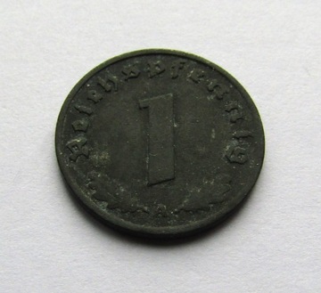 1 reichspfennig 1941A, III Rzesza