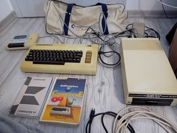 Zestaw Commodore VC20+Stacja Vc-1541 Okazja Unikat