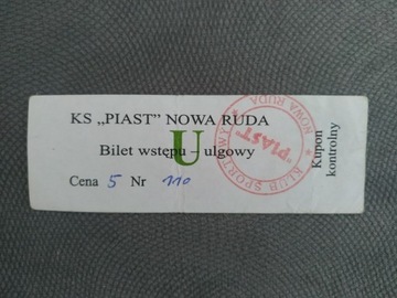 PIAST NOWA RUDA 2000 ROK