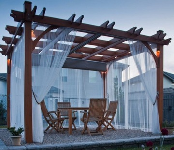 Pergola Altana Drewutnia Patio Markiza