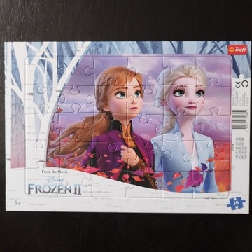 Puzzle Ramkowe Trefl Frozen II 30 elementów