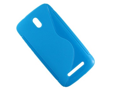 Etui BACK CASE do HTC DESIRE 500 NIEBIESKI