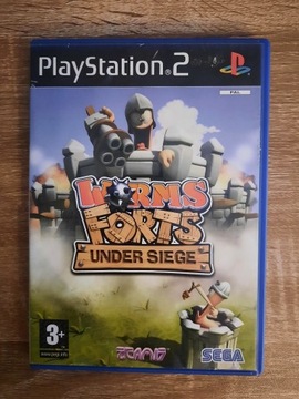 WORMS Forts Under Siege PS2
