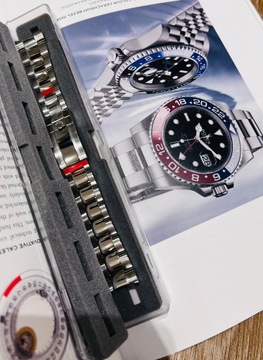 Rolex GMT-Master II Batman Pepsi Bransoleta OYSTER