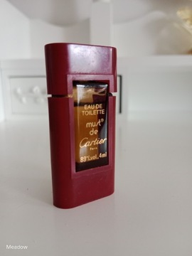 Must de Cartier 4 ml EDT miniaturka perfumy