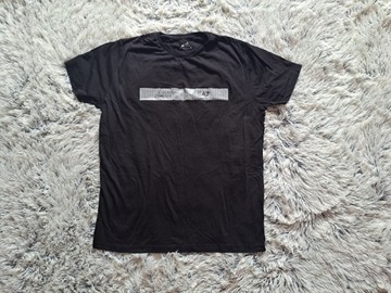 Czarna koszulka t-shirt 2xl męska raczej L