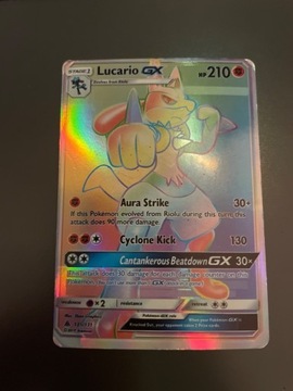 Karta Pokemon Lucario GX