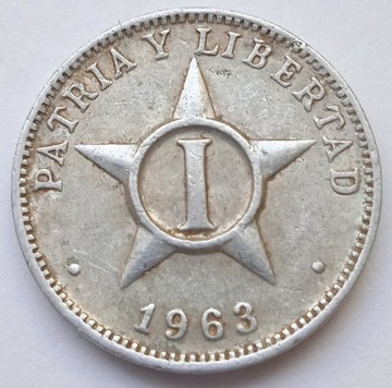 Centavos 1963 ORYGINAŁ Kuba