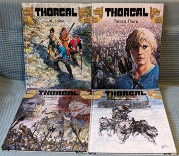 Thorgal zestaw 4 komiksów 