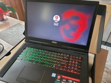 Laptop MSI,ekran17.3-120Hz,16GBram,6GBVRam,Intel 7