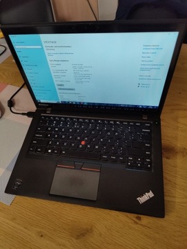 Lenovo ThinkPad T450s Nowa Bateria I7 