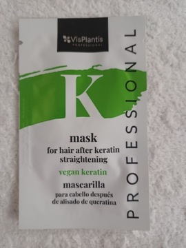 VisPlantis maska 5x 5ml po keratynowym prostowaniu 