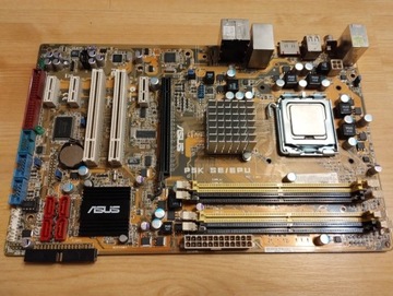 Płyta główna ASUS P5K SE/EPU + Intel E5400