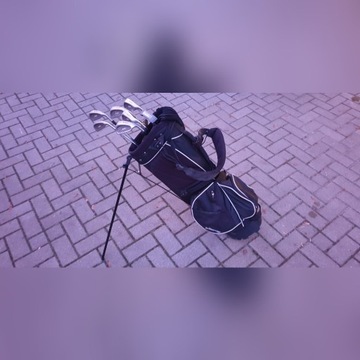 Kije golfowe z torbą + torba poodróżna