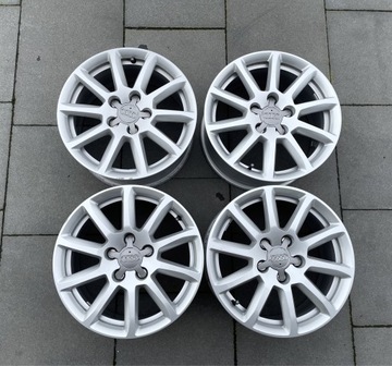 Felgi alu Audi A4 A5 A6 7.5"x16" 5x112 ET45 8K0