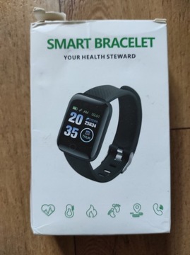 Smart bracelet opaska sportowa nowa czarna 