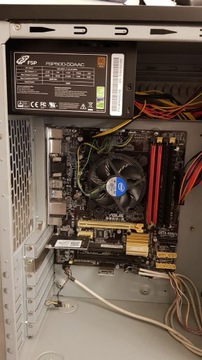 Płyta asus B85M-E procesor i5-4460 3.20GHz ram20GB