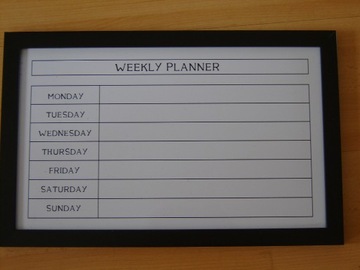 Weekly Planner - tygodniowy plan zajęć