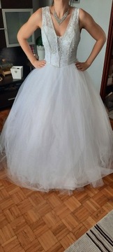 Suknia Ślubna rozmiar 38 typu Księżniczka 