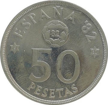 Hiszpania 50 pesetas 1980, KM#819