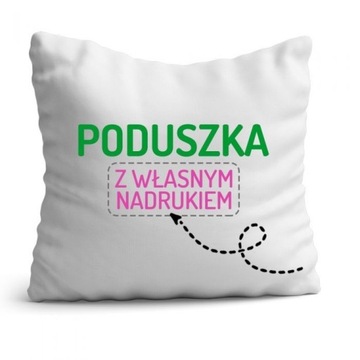 Poszewka z twoim nadrukiem 40X40 (2 strony)