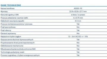 Elektrozaczep GEZE A5000-FE