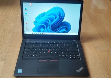 Lenovo T470 i5 6300, 8 GB RAM, SSD 256 GB, 14" FHD, WIN 11 PRO