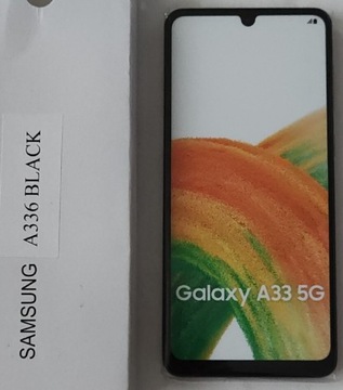 Nowa Atrapa Samsung A33 5G czarna