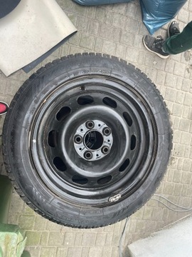 Opony zimowe + felgi stalowe 205/55 r16