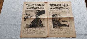 Kriegsbilder (nr 19,20) 1915-pruska gazeta wojenna
