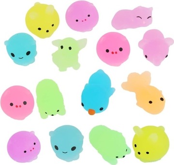 Gniotki Moshi Squishies zabawka antystresowa 8szt