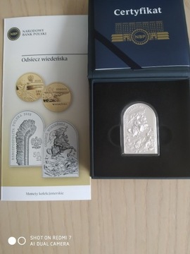 Moneta srebrna odsiecz wiedeńska