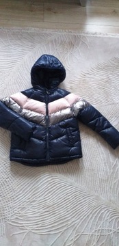 Zimowa kurtka dla dziewczynki 6-7 lat firmy M&S