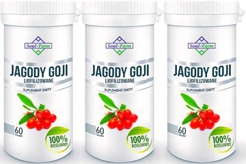 JAGODY GOJI LIO / 180 kapsułek / KONTROLA WAGI+