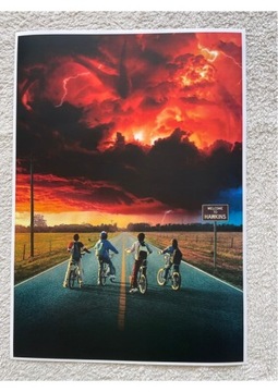 Plakat Stranger Things A3 (29,7 x 42 cm)