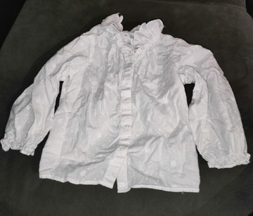 Elegancka biała bluzka "Zara" rozm. 104
