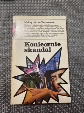 Książka „Koniecznie skandal” Maksymilian Brezowski