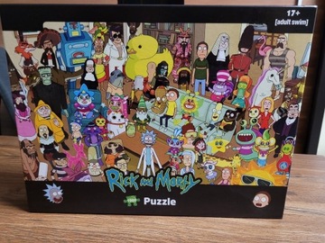 Nr 5 - Puzzle Rick and Morty 1000 el.