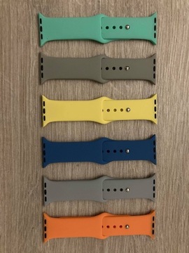 Pasek pleciony i silikonowy do Apple Watch