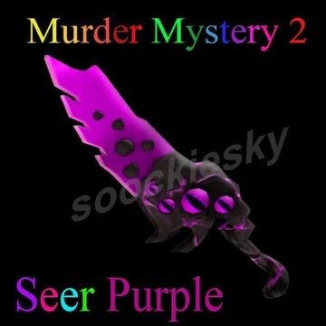 Seer Purple - ROBLOX MURDER MYSTERY 2