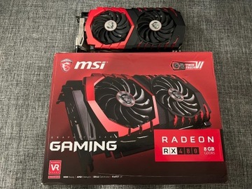 Karta graficzna AMD RADEON RX 480 GAMING 8GB