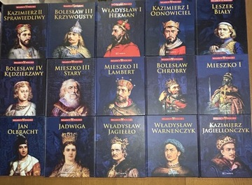 Władcy Polski 62 Tomy Hachette