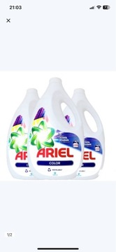 Zestaw trzech płynów do prania Ariel 5500ml 110 pran do kolorów
