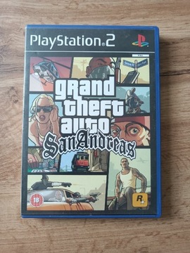 Grand Theft Auto San Andreas PS2 GTA SA